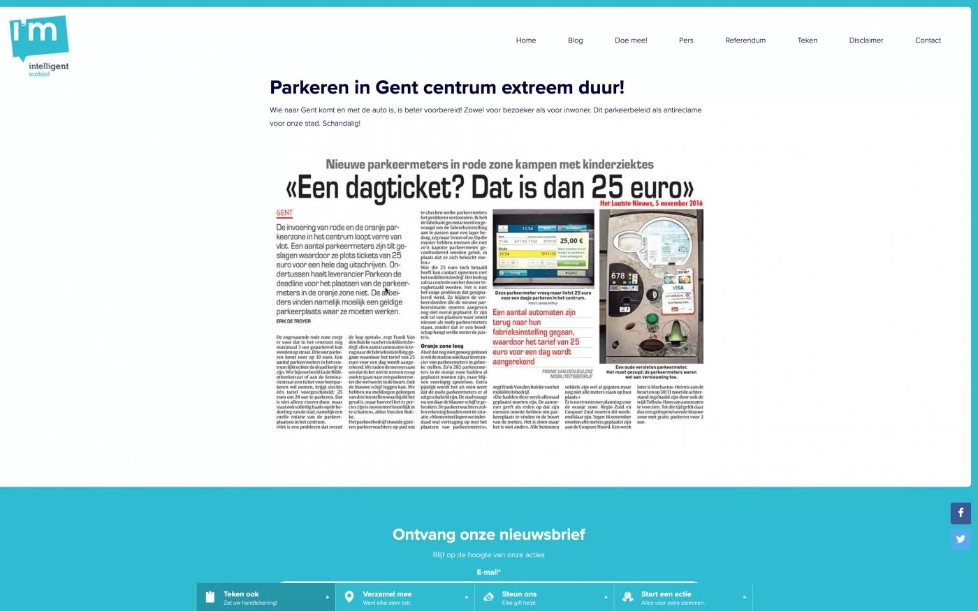 webdesign van blogpost