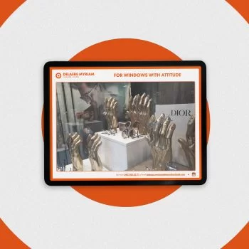 Online visitekaartje voor Etalagiste Myriam D.