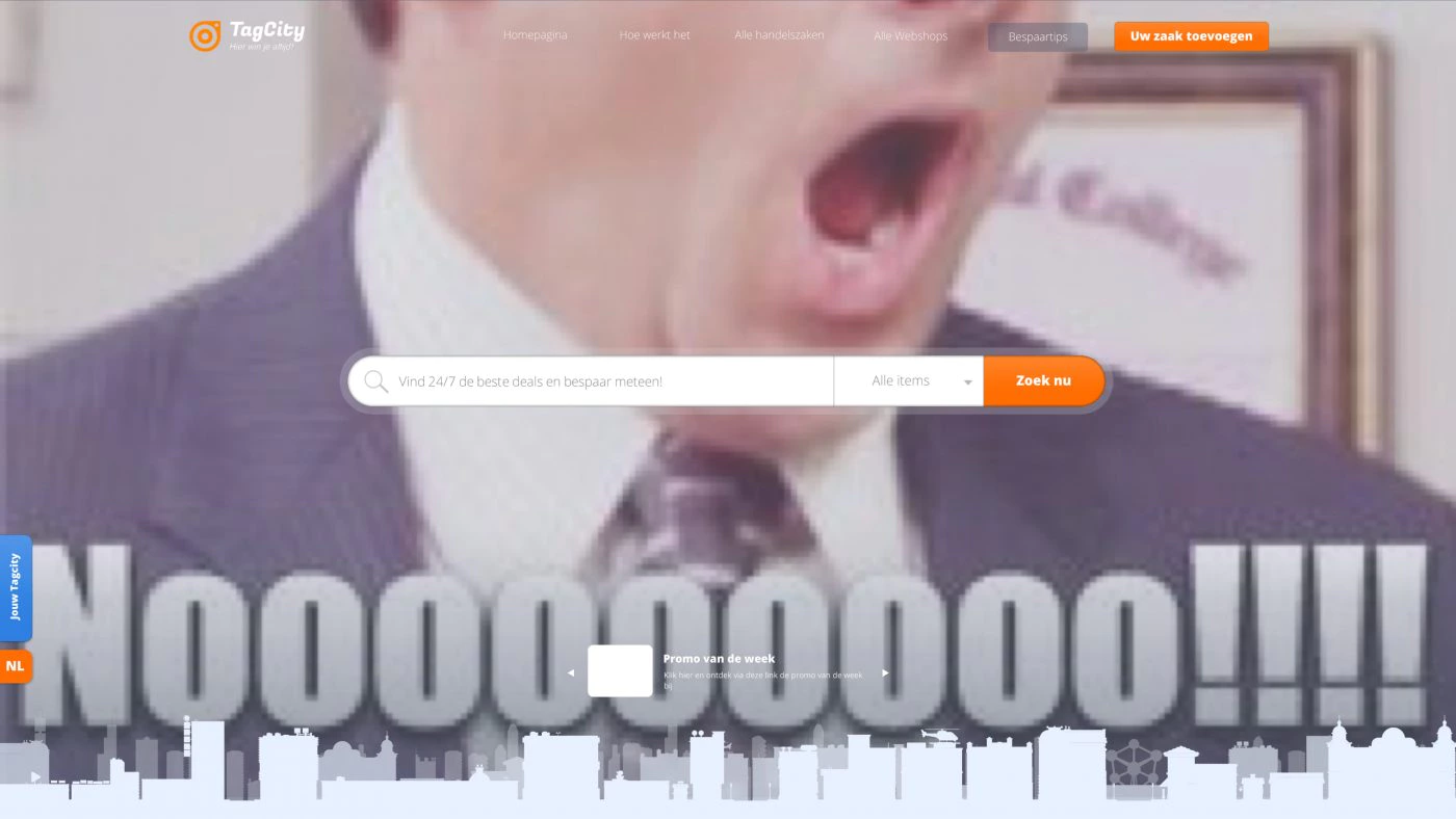 voorbeeld van take over van lage kwaliteit