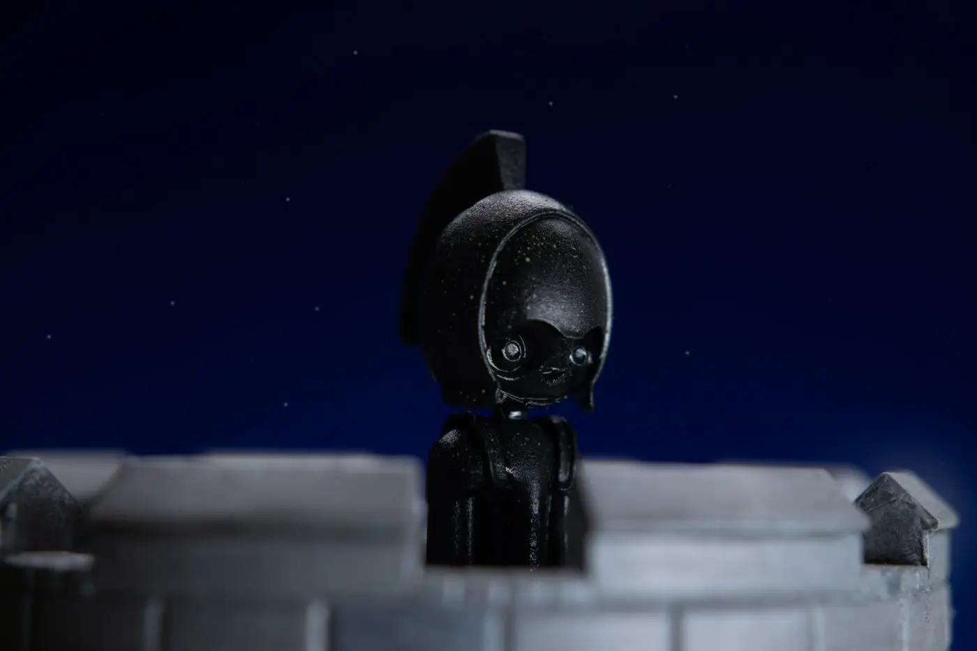 The Black Knight of the Pixipop Chess game