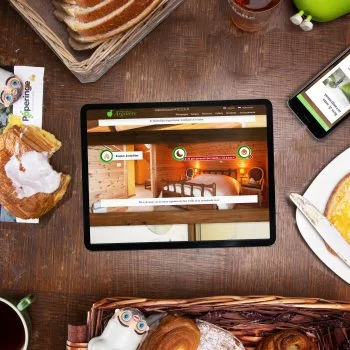 Webdesign voor een Bed and Breakfast uit Poperinge - Landgoed Argiliere