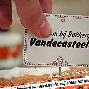 In store branding en fotografie voor lokale bakkerij uit Poperinge