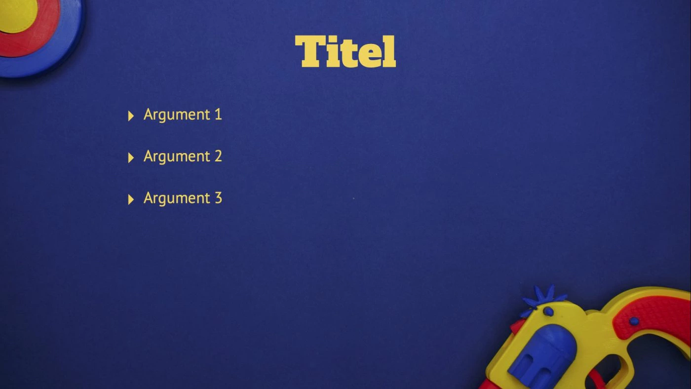 presentatie template slide