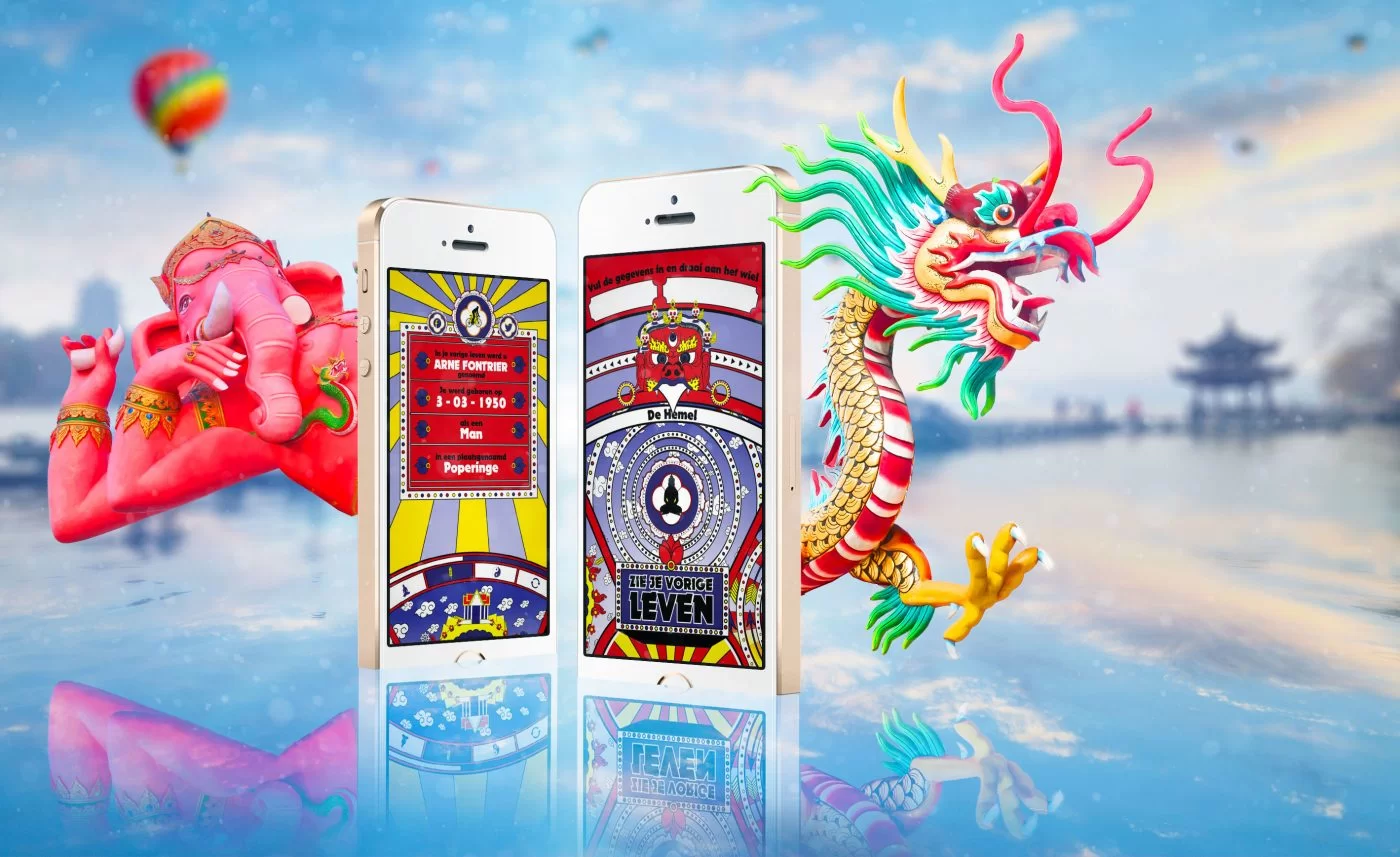 Buddhism geïnspireerd design