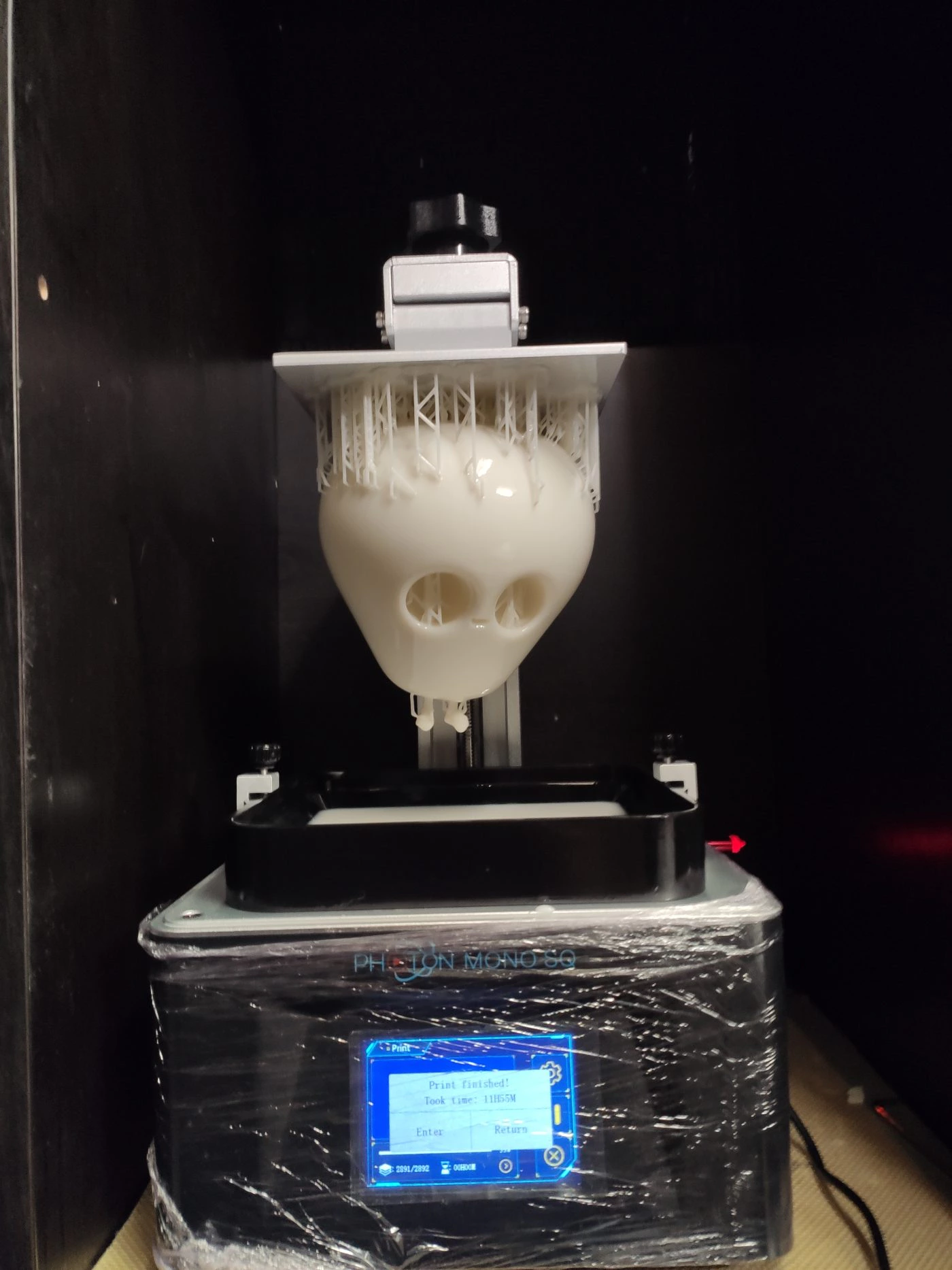 Resin 3D print apple