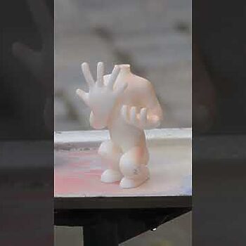 Isn't #paint magical? Watch me paint body of castle rookie chess art toy.