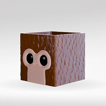 Monkey Pixel Box (3D print STLs)