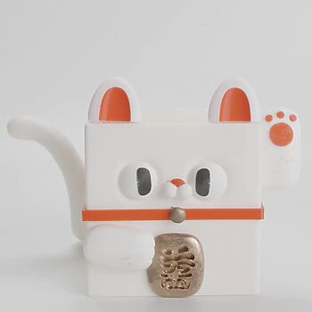 Lucky Cat / Maneki neko Pixel Box