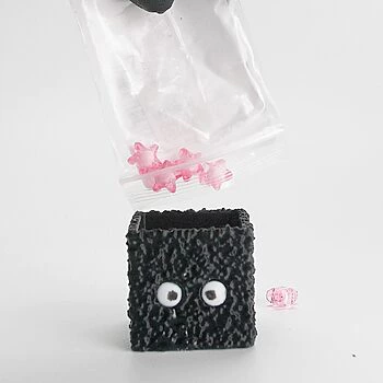 Mini Soot Sprite Pixel Storage Box and Planter