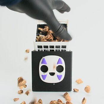 No Face Pixel Storage Box and Planter (Physical)